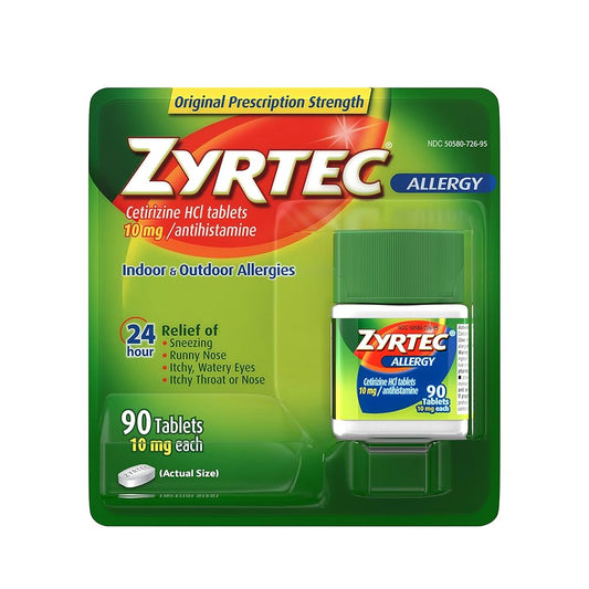 Zyrtec 24hr Tablets