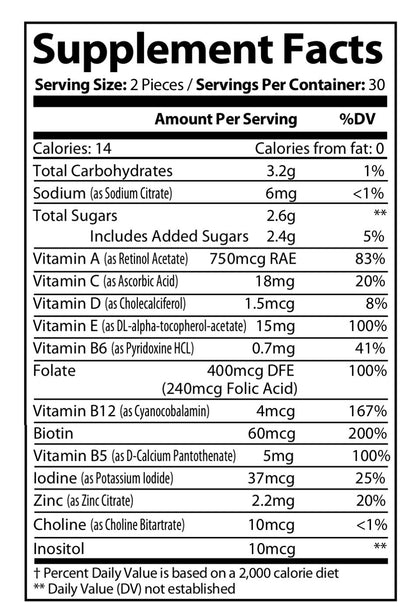 Adult Multi-Vitamin Gummies