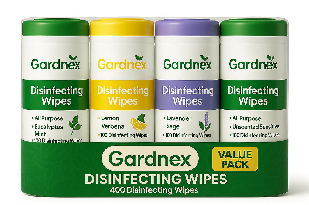 Gardnex Disinfecting Wipes Pack